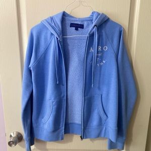 Aeropostale Light Blue Jacket